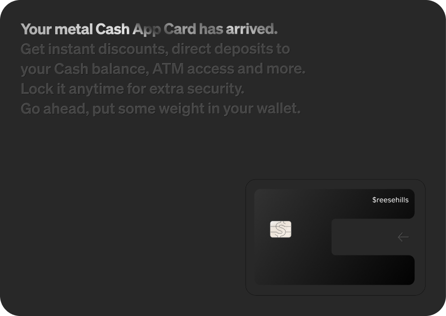 Cash App Metal Card Packaging Cash App Metal Card Packaging